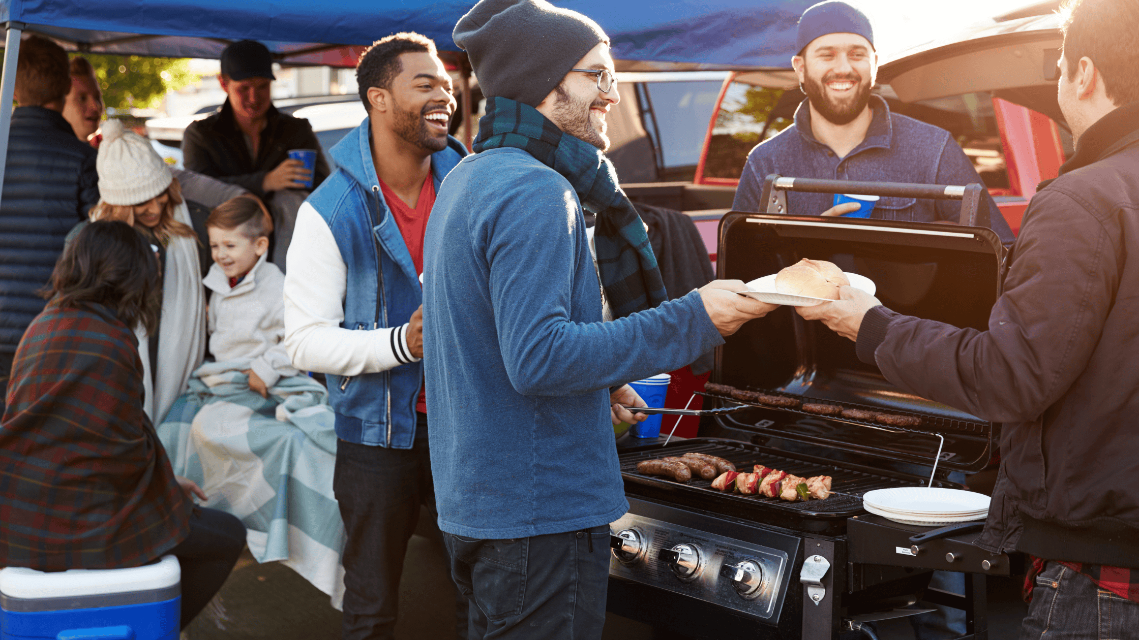 tailgating and back pain